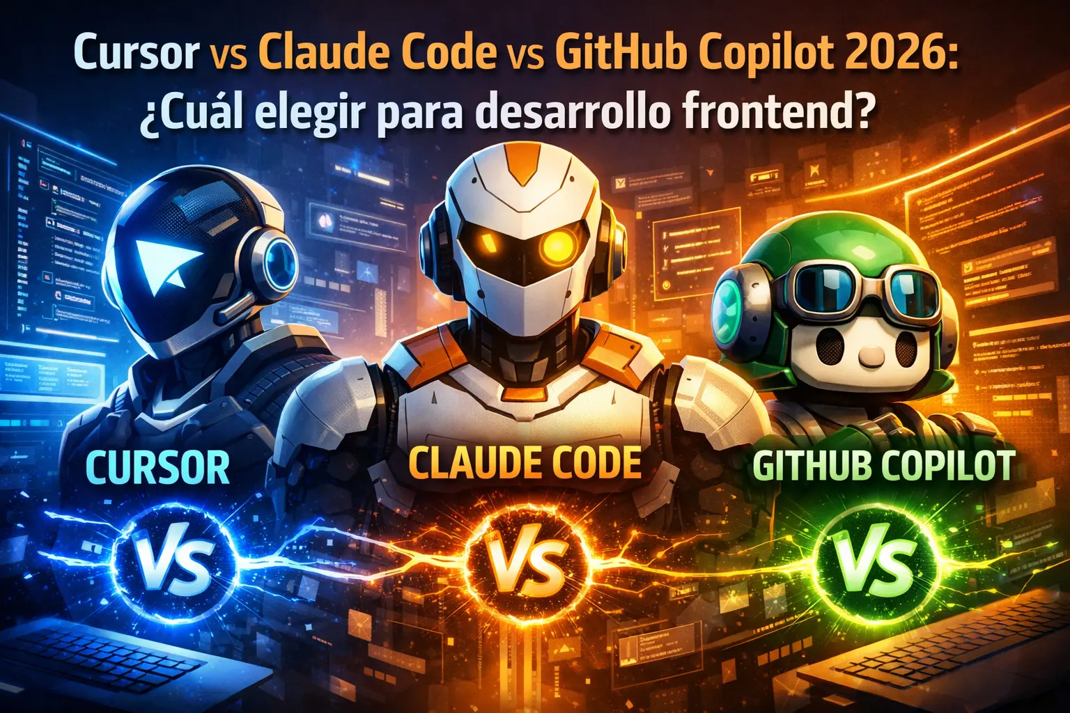 Cursor vs Claude Code vs GitHub Copilot 2026