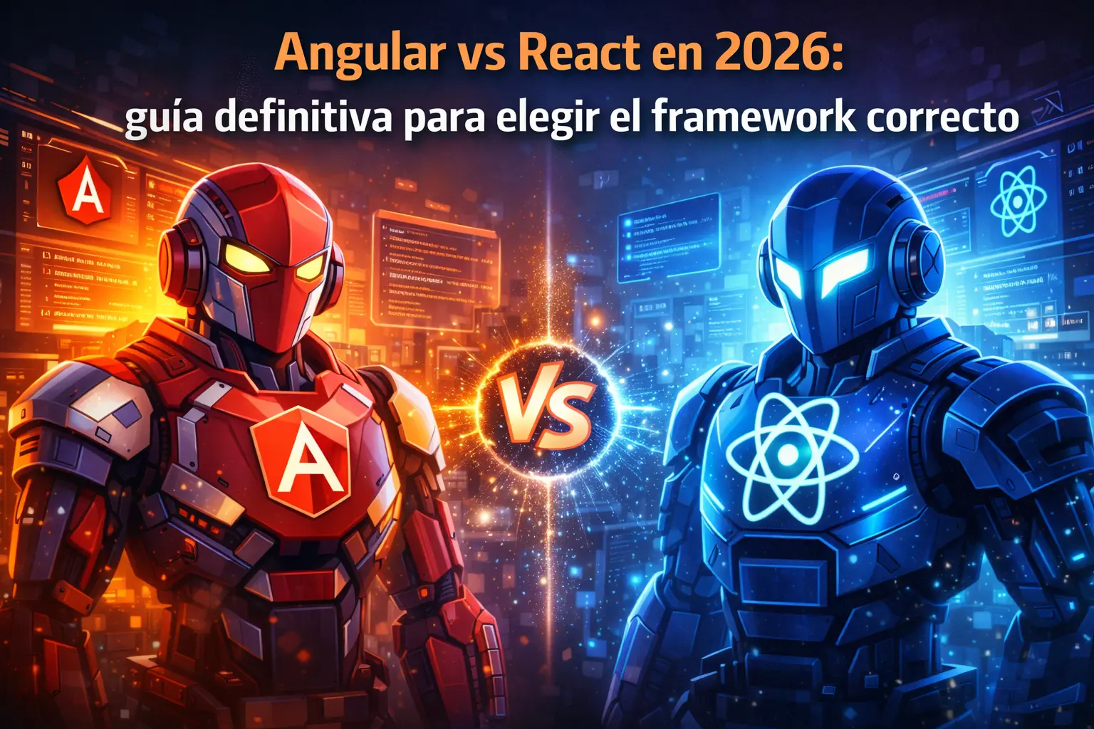 Angular vs React en 2026